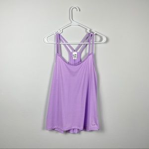 Champion Light Purple Striped Tank Top Size XS